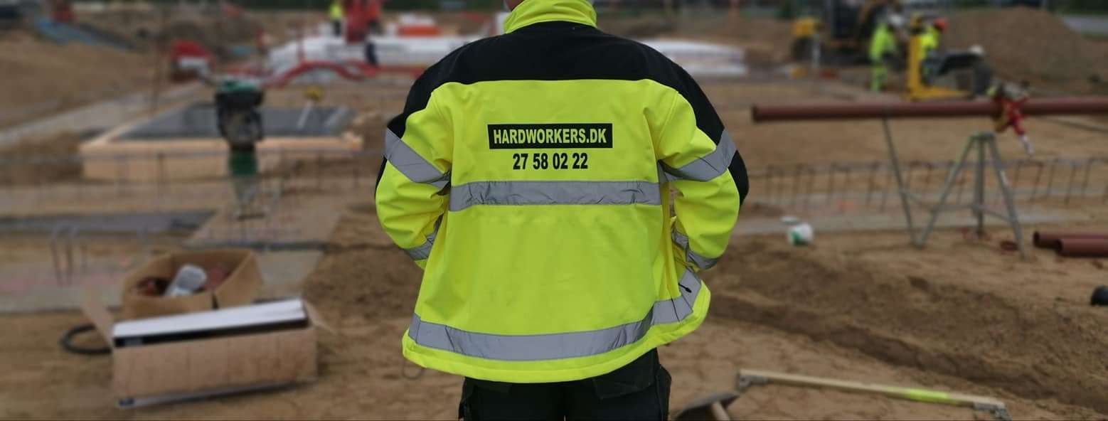 Udlejning af mandskab til nedgravning af kabel, betonarbejde, gravearbejde, kloakarbejde og brolægning på hele Sjælland