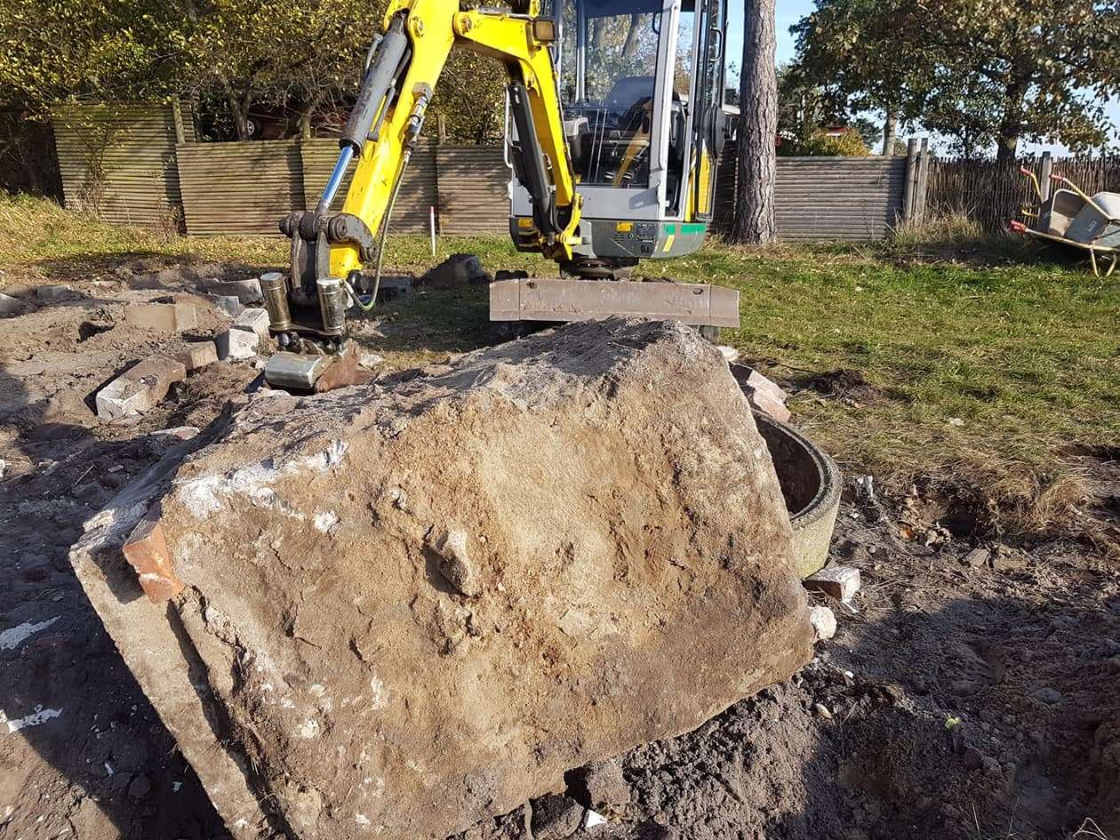 Udlejning af mandskab til nedgravning af kabel, betonarbejde, gravearbejde, kloakarbejde og brolægning på hele Sjælland